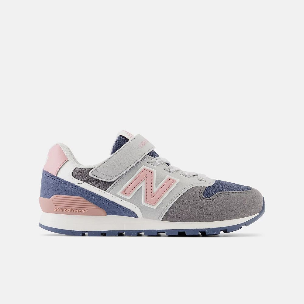 NEW BALANCE 996 Bungee Lace with Top Strap 中童 復古休閒鞋_YV996ME3-W