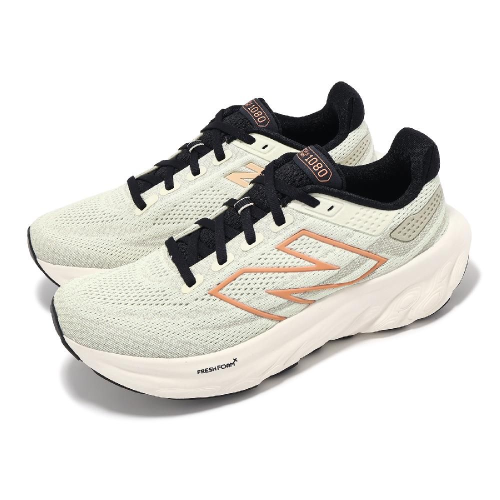 NEW BALANCE  紐巴倫 慢跑鞋 Fresh Foam X 1080 V13 D 女鞋 寬楦 薄荷綠 銅色 運動鞋 NB W1080ACC-D