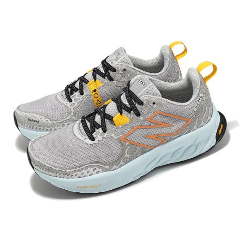 NEW BALANCE 紐巴倫 越野跑鞋 Fresh Foam X Hierro V8 D 女鞋 寬楦 灰 砂石藍 運動鞋 NB WTHIERA8-D