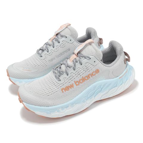 NEW BALANCE New Balance 紐巴倫 越野跑鞋 Fresh Foam X Trail More V3 D 女鞋 寬楦 灰藍 厚底 NB WTMORAG3-D