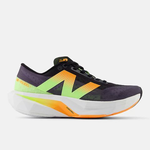 NEW BALANCE New Balance Fuelcell Rebel V4 WFCXCG4 女 競速跑鞋 D寬楦 輕量 石墨灰