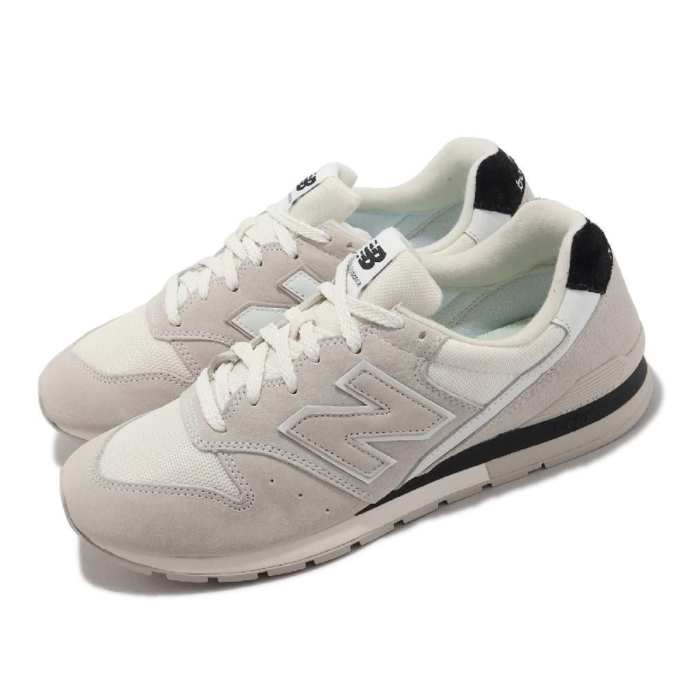 New Balance 紐巴倫休閒鞋996 V2 男鞋米白黑麂皮復古運動鞋NB