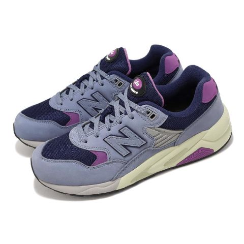 New Balance 紐巴倫 休閒鞋 580 男鞋 紫 黑 藍莓 緩震 復古 紐巴倫 NB MT580VB2D