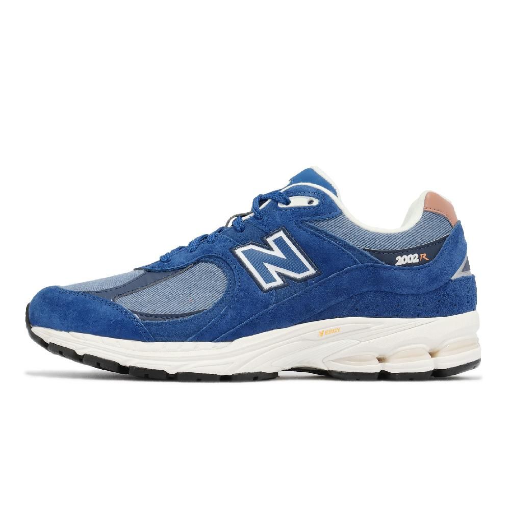 NEW BALANCE  紐巴倫 休閒鞋 2002R 男鞋 藍 丹寧 拼接 牛仔藍 復古 運動鞋 NB M2002READ