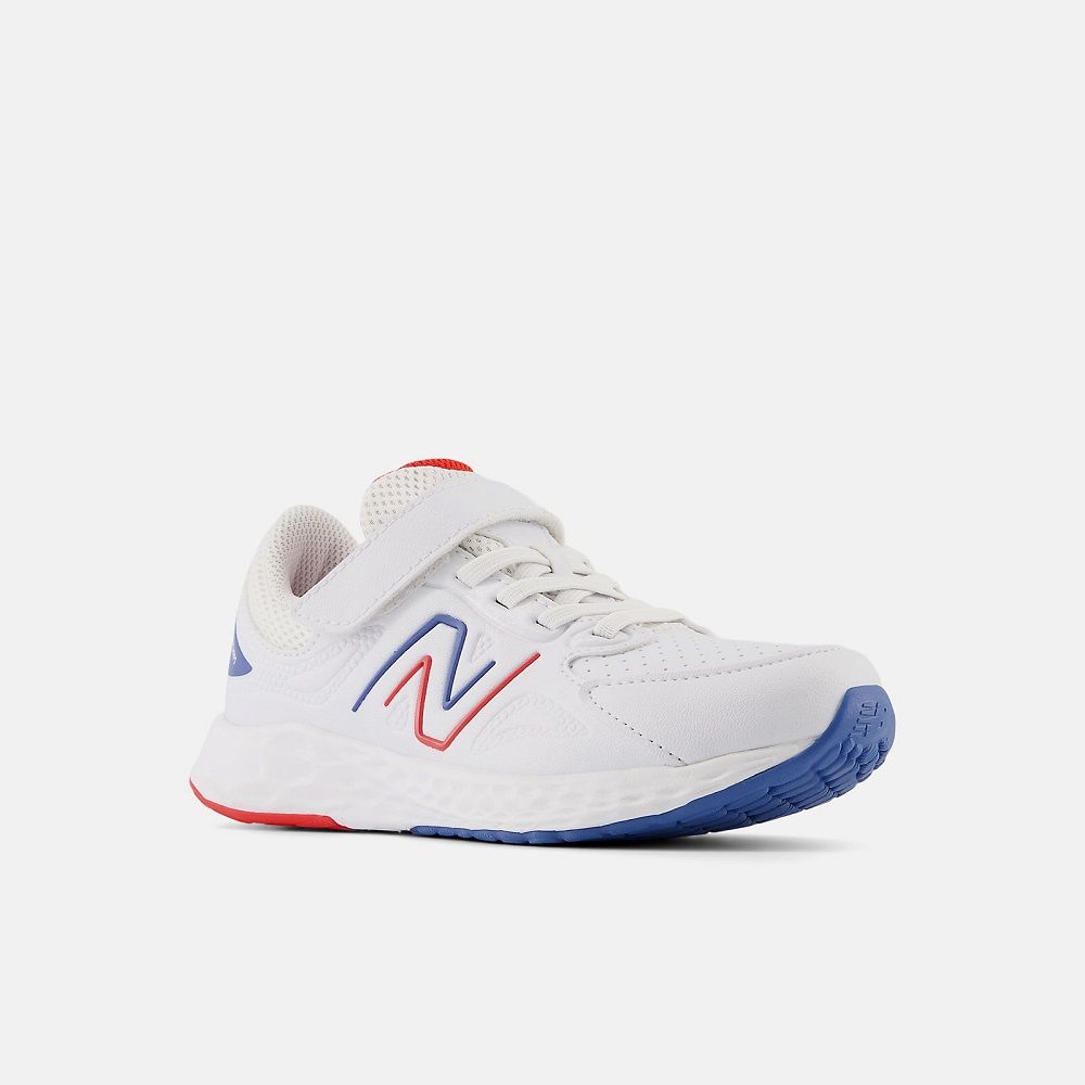 New Balance 紐巴倫 Fresh Foam 76T Bungee Lace with Top Strap 中大童 慢跑鞋_PA76TBR1-W