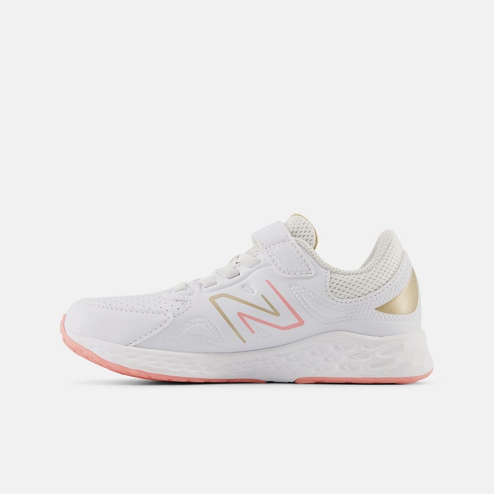 NEW BALANCE Fresh Foam 76T Bungee Lace with Top Strap 中大童 慢跑鞋_PA76TPG1-W