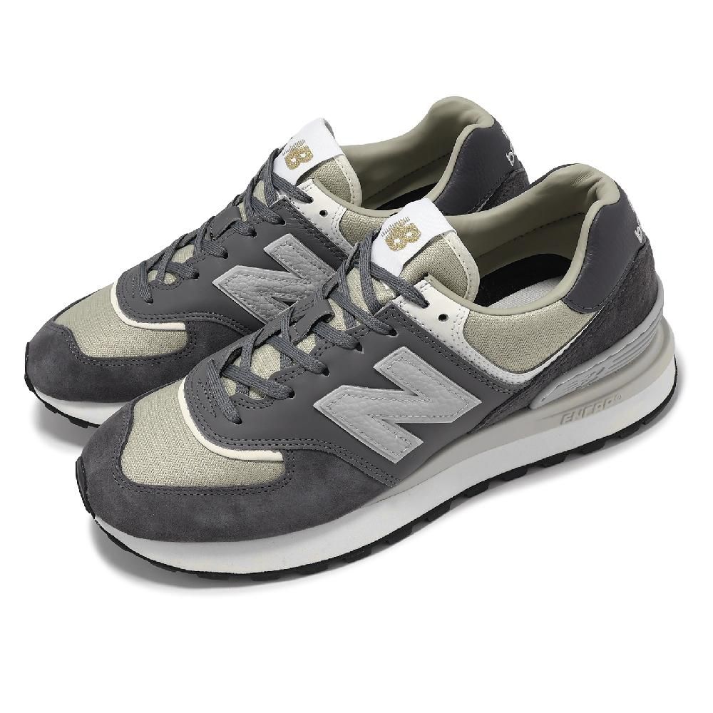 New Balance 紐巴倫  紐巴倫 休閒鞋 574 Legacy 男鞋 女鞋 灰 白 麂皮 拼接 緩衝 情侶鞋 NB U574LGGD-D