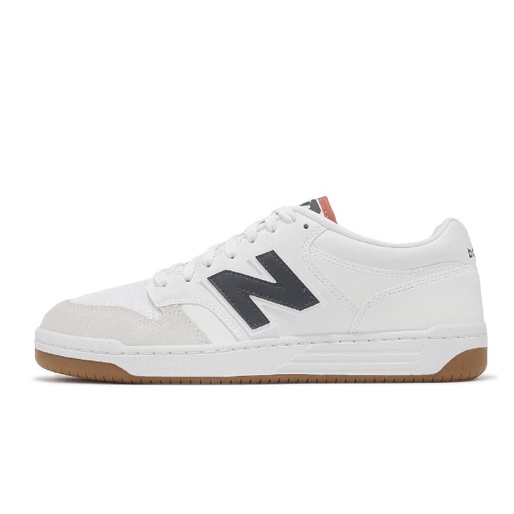 NEW BALANCE  紐巴倫 休閒鞋 BB 480 Low 男鞋 女鞋 白 灰 低筒 麂皮 皮革 情侶鞋 NB BB480LFD-D