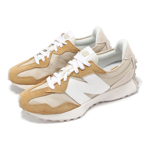 NEW BALANCE 紐巴倫 休閒鞋 327 男鞋 女鞋 砂岩 粉彩 復古 麂皮 情侶鞋 NB U327FG-D