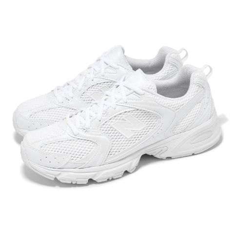 New Balance 紐巴倫 休閒鞋 530 男鞋 女鞋 白 皮革 網布 情侶鞋 運動鞋 NB MR530PA-D