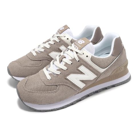 New Balance 紐巴倫 休閒鞋 574 男鞋 女鞋 淺草菇色 石灰 麂皮 經典 情侶鞋 NB U574ESF-D