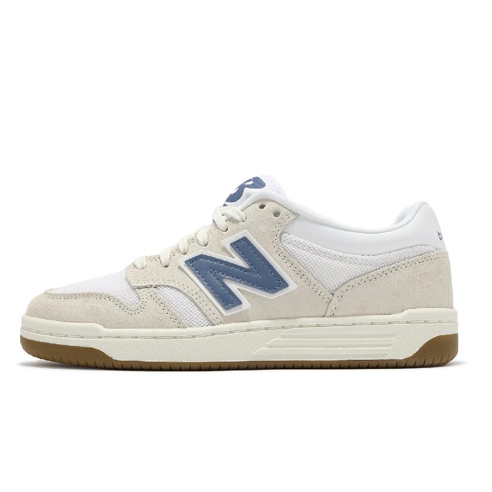 NEW BALANCE  紐巴倫 休閒鞋 480 男鞋 女鞋 海鹽 白 藍 復古 膠底 情侶鞋 NB BB480LLA-D