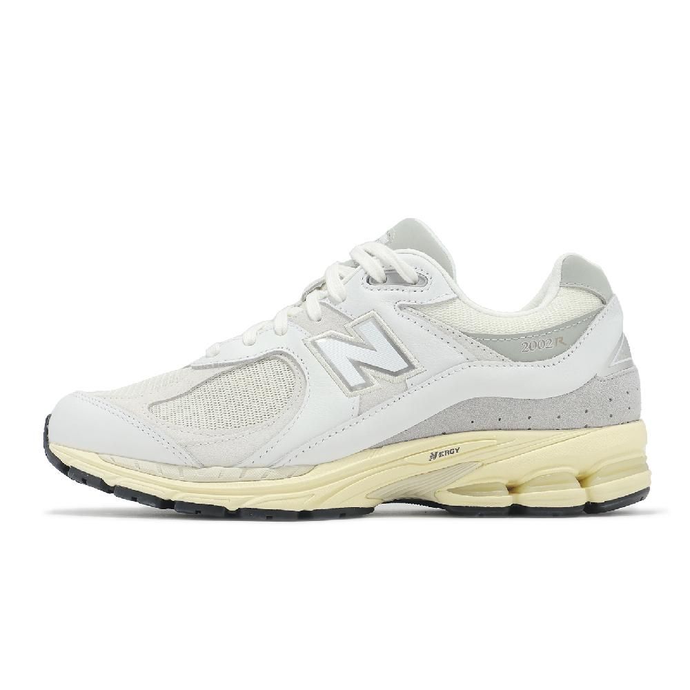 NEW BALANCE New Balance 紐巴倫 休閒鞋 2002R 男鞋 女鞋 白 鏡灰 麂皮 網布 拼接 緩震 千禧跑鞋 NB M2002RIA-D