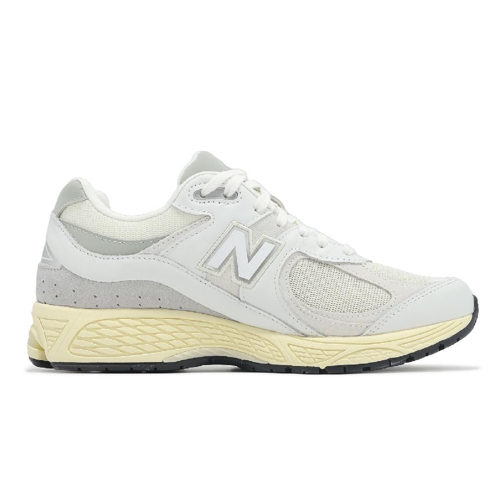 NEW BALANCE New Balance 紐巴倫 休閒鞋 2002R 男鞋 女鞋 白 鏡灰 麂皮 網布 拼接 緩震 千禧跑鞋 NB M2002RIA-D