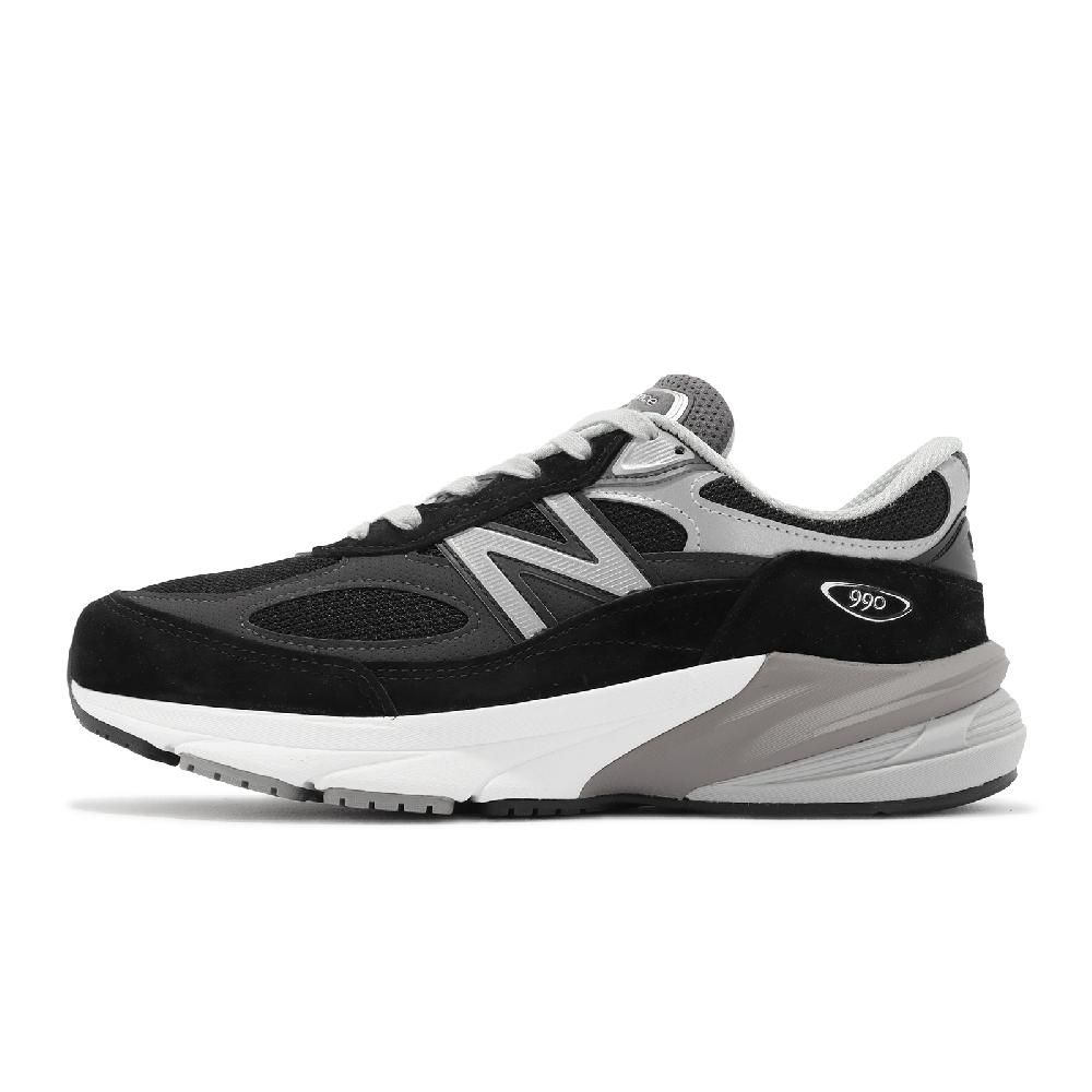 NEW BALANCE New Balance 紐巴倫 休閒鞋 990 V6 男鞋 美製 黑 灰 復古 麂皮 NB M990BK6-D