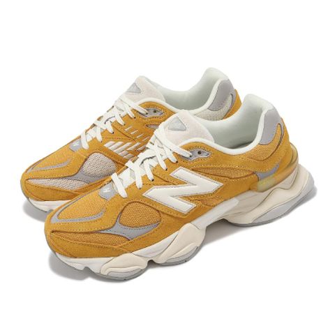 NEW BALANCE New Balance 紐巴倫 休閒鞋 9060 男鞋 復古金 雨雲灰 麂皮 復古 微厚底 NB 情侶鞋 U9060VNY-D