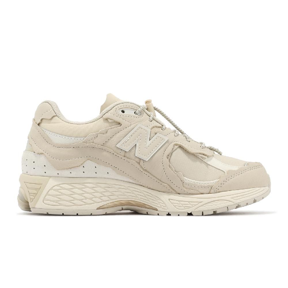 NEW BALANCE New Balance 紐巴倫 休閒鞋 2002R 男鞋 奶茶色 米白 燕麥色 破壞 抽繩 抗撕裂 NB M2002RDQ-D