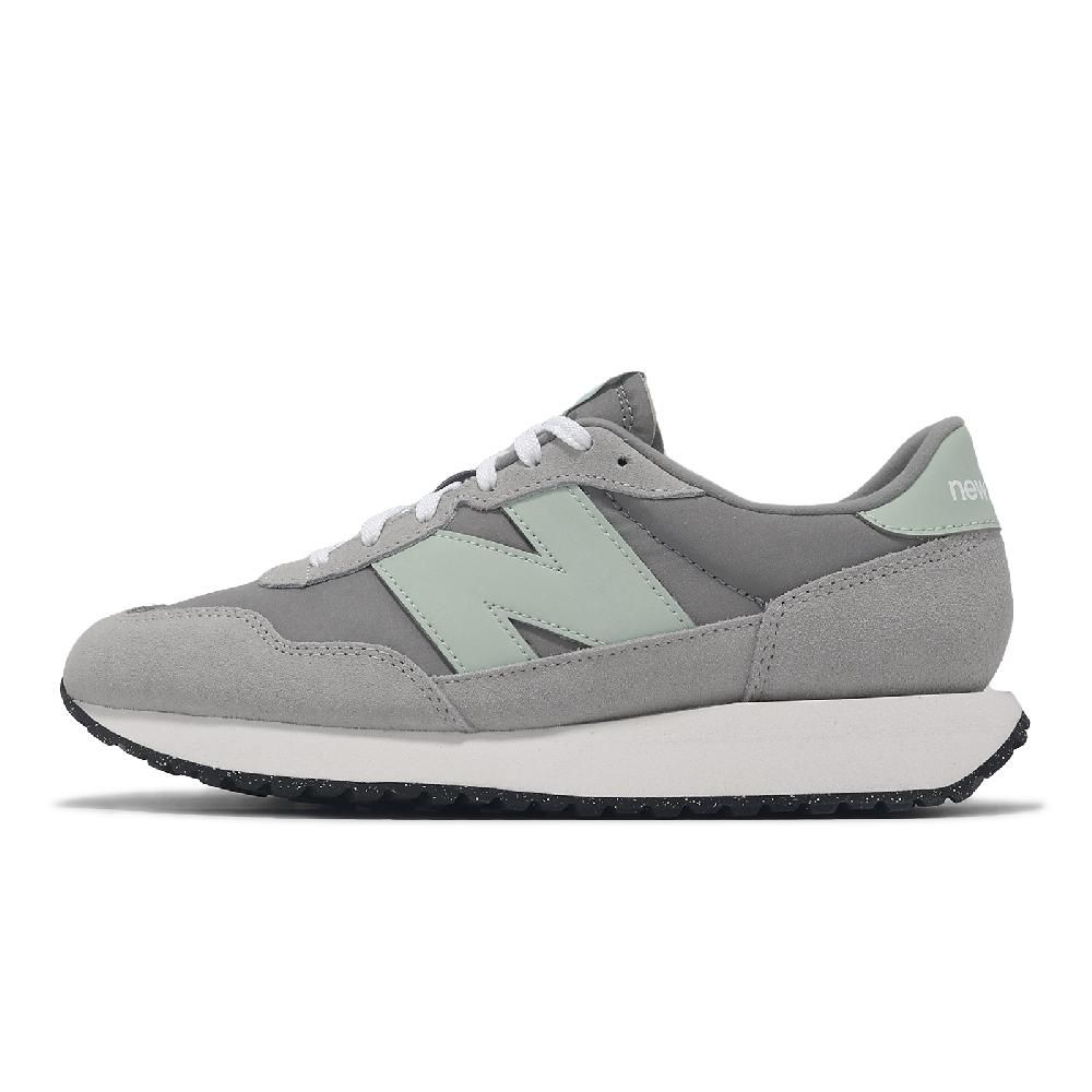 NEW BALANCE  紐巴倫 休閒鞋 237 女鞋 石板灰 雨雲灰 麂皮 拼接 緩衝 情侶鞋 NB WS237CE-B