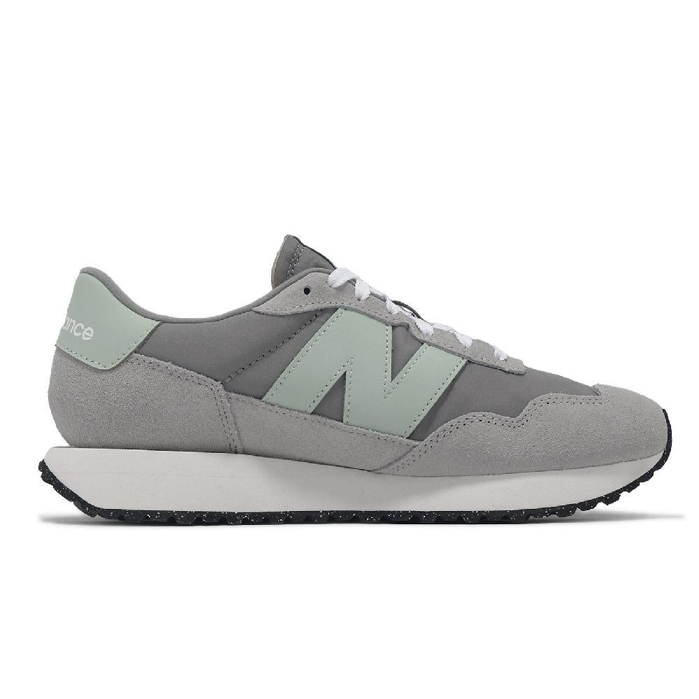 NEW BALANCE  紐巴倫 休閒鞋 237 女鞋 石板灰 雨雲灰 麂皮 拼接 緩衝 情侶鞋 NB WS237CE-B