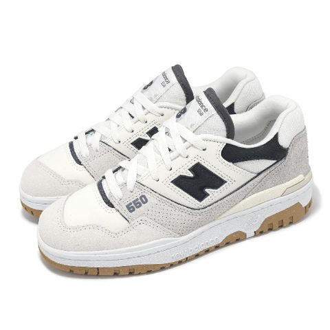 NEW BALANCE New Balance 紐巴倫 休閒鞋 550 女鞋 海鹽 灰質 灰 黑 膠底 復古 NB BBW550TA-B