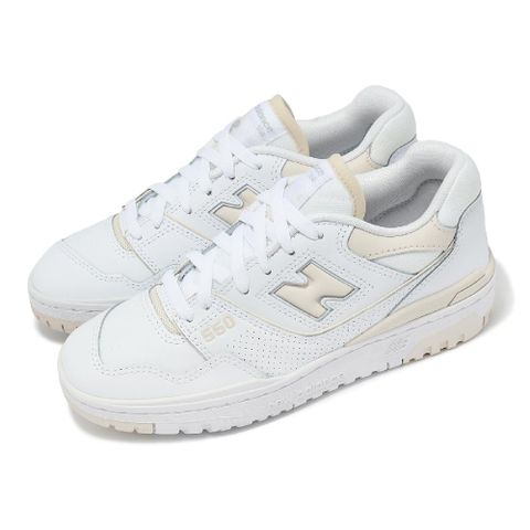 NEW BALANCE New Balance 紐巴倫 休閒鞋 550 女鞋 白 亞麻黃 復古 NB BBW550BK-B