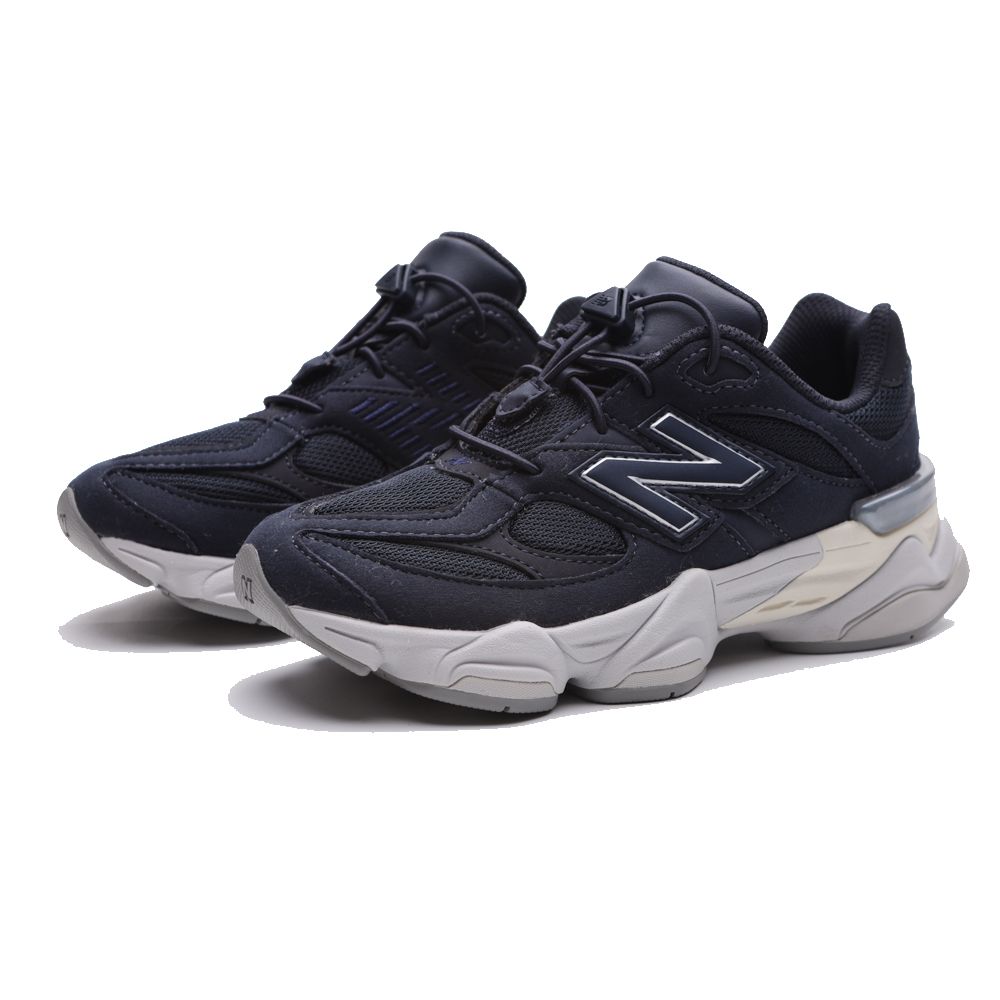 NEW BALANCE  童鞋 NB 9060 深藍 鞋扣 免綁鞋帶 中童 PV9060NV