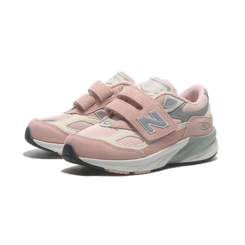 NEW BALANCE 童鞋 休閒鞋 NB 990 粉色 麂皮 中童 PV990PK6