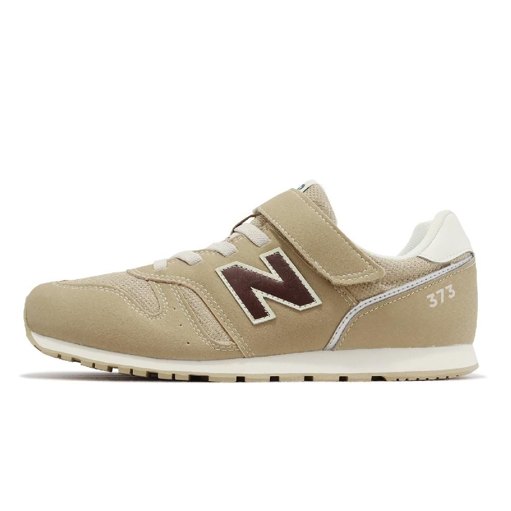 NEW BALANCE  休閒鞋 373 V2 寬楦 卡其 拿鐵 深咖啡 魔鬼氈 中大童 女鞋 小朋友 NB YV373RF2-W