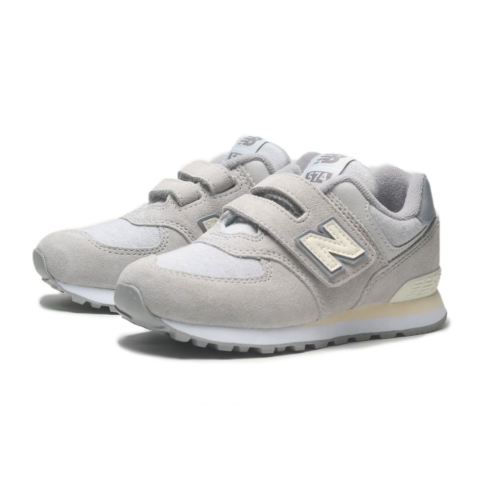 New Balance 紐巴倫  童鞋 NB 574 灰色 基本款 魔鬼氈 中童 PV574GBG