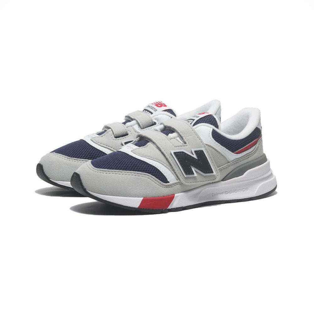 NEW BALANCE  童鞋 NB 997 灰藍紅 黏帶 中童 PZ997REB