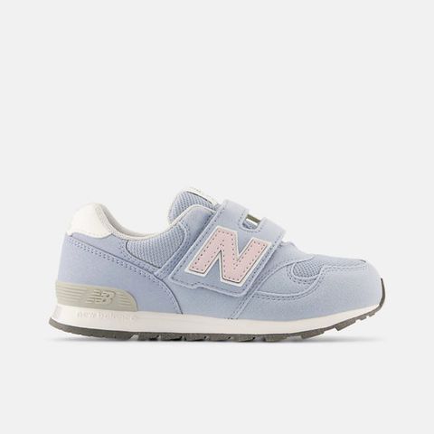 NEW BALANCE [PO313JC] 中童 休閒鞋 運動 經典 W寬楦 NB 313 舒適 緩震 魔鬼氈 寶寶藍