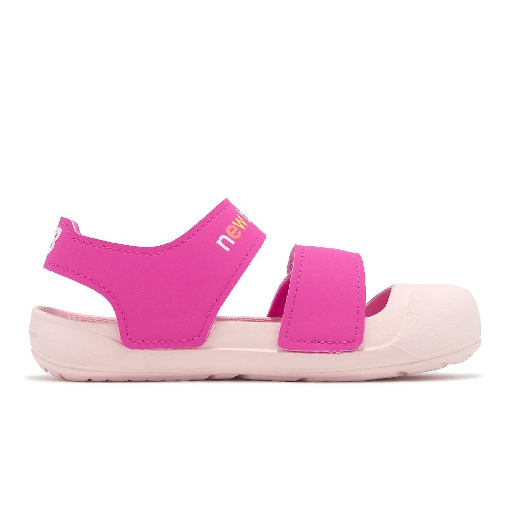 New Balance 紐巴倫 紐巴倫 涼鞋 809 Sandal V3 中童 粉 白 魔鬼氈 小朋友 護趾 涼拖鞋 NB SYA809A3-M