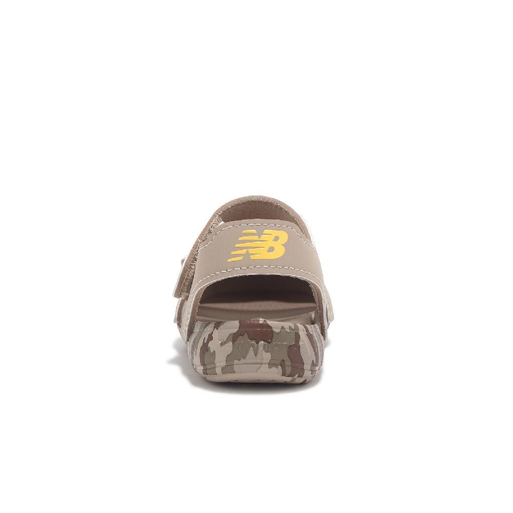New Balance 紐巴倫 紐巴倫 涼鞋 809 Sandal V3 中童 棕 迷彩 魔鬼氈 小朋友 護趾 涼拖鞋 NB SYA809K3-M