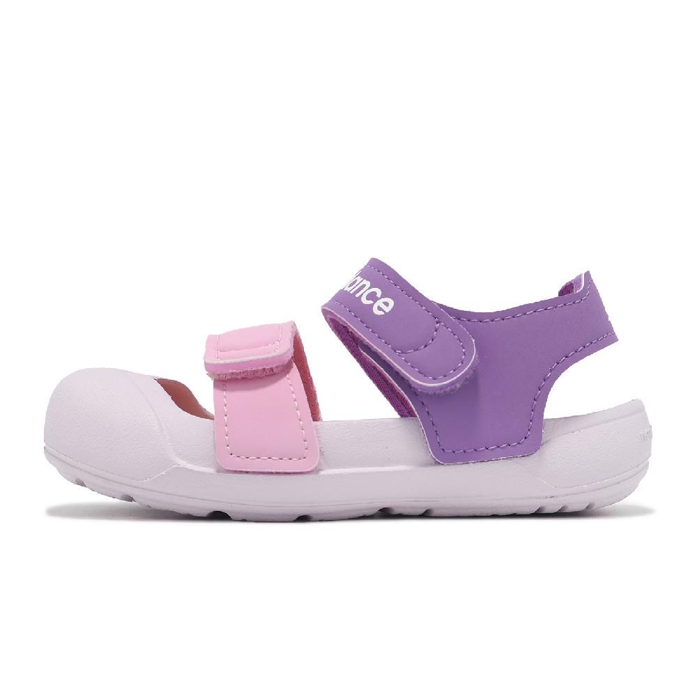 New Balance 紐巴倫 紐巴倫 涼鞋 809 Sandal V3 小童 粉 紫 小朋友 魔鬼氈 護趾 涼拖鞋 NB SIA809K3-M