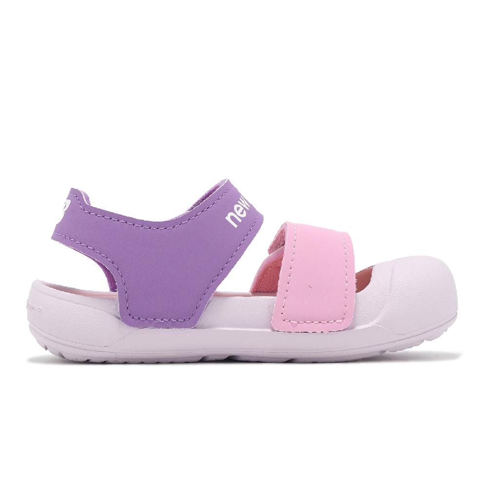 New Balance 紐巴倫 紐巴倫 涼鞋 809 Sandal V3 小童 粉 紫 小朋友 魔鬼氈 護趾 涼拖鞋 NB SIA809K3-M