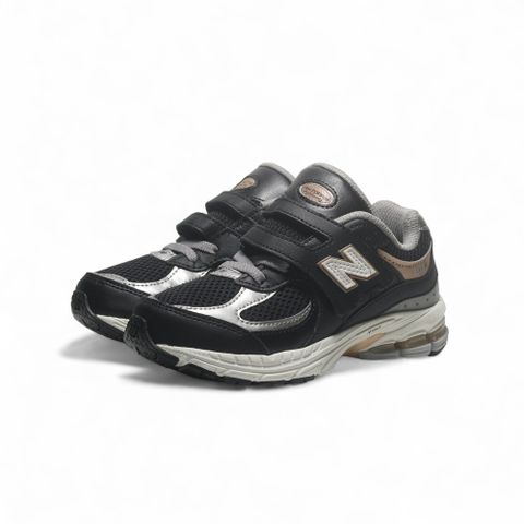 NEW BALANCE 童鞋 NB 2002R 黑金 黏帶 氣墊 中童 PV2002PO