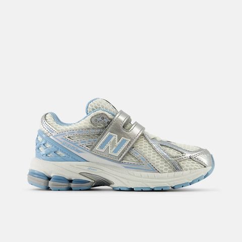 NEW BALANCE PV1906EW 中童 休閒鞋 運動 復古 W寬楦 NB 1906R 魔鬼氈 銀藍