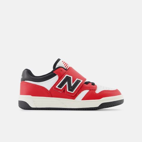 NEW BALANCE 480 HOOK & LOOP 中童鞋  童運動鞋_PHB480TT-W