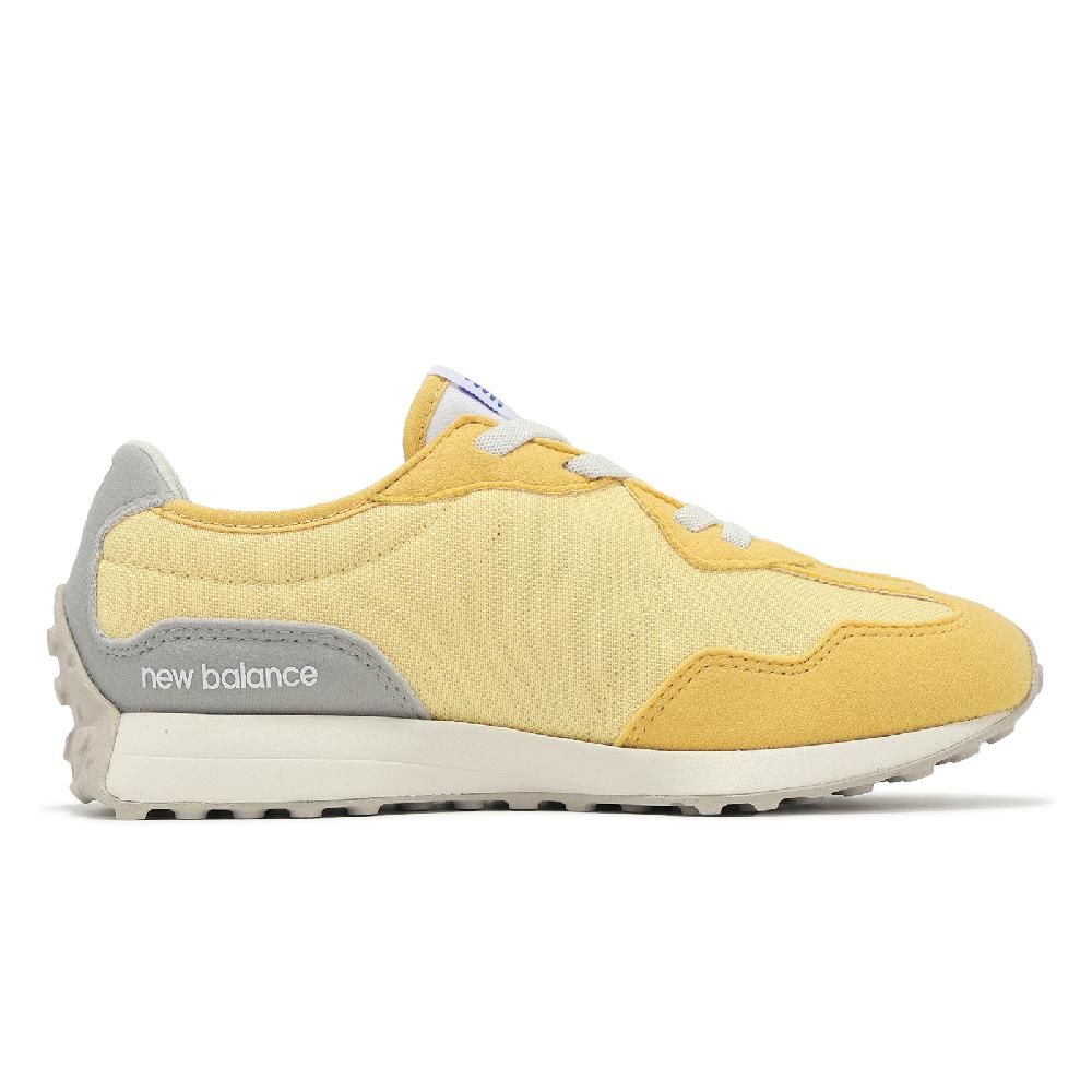 New Balance 紐巴倫 紐巴倫 休閒鞋 327 中童 寬楦 沙丘 雨雲灰 麂皮 尼龍 小朋友 運動鞋 NB PH327CL-W