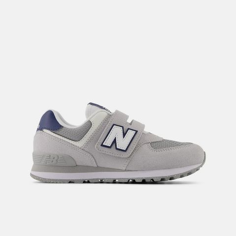 NEW BALANCE 童鞋 休閒鞋 中大童 灰色_PV574ESB-W