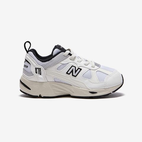 NEW BALANCE 【New Balance】童鞋 休閒鞋 中大童 白黑色_PV878ST1-W