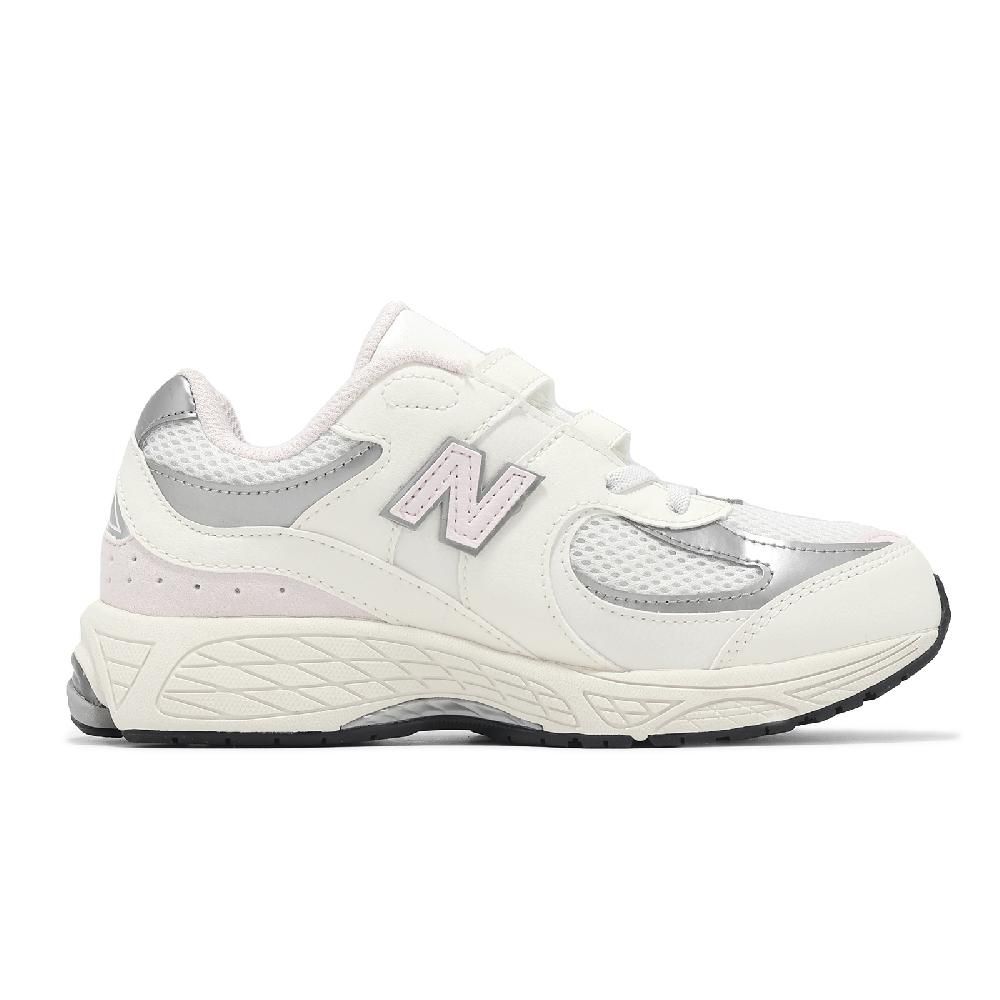 NEW BALANCE New Balance 紐巴倫 休閒鞋 2002R 中童 寬楦 海鹽 粉紅花岡岩 小朋友 魔鬼氈 千禧跑鞋 NB PV2002PN-W