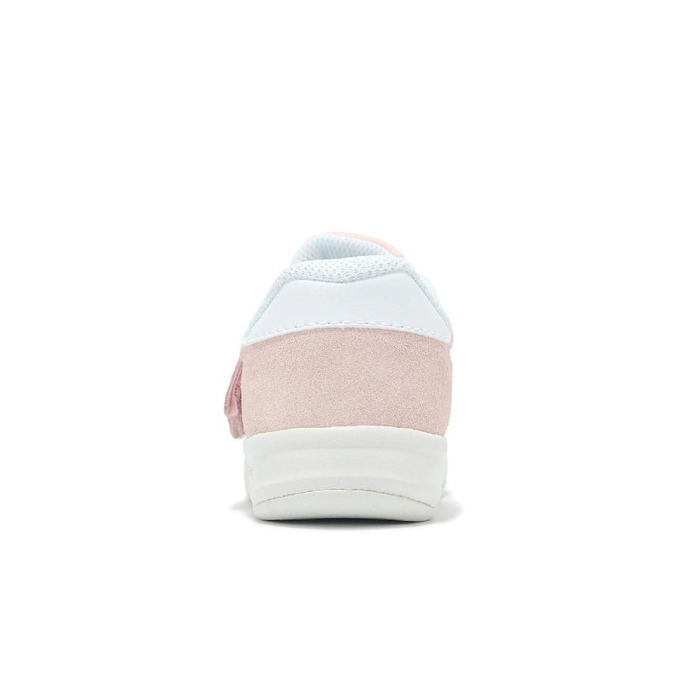 New Balance 紐巴倫 童鞋 300 寬楦 粉紅 白 中童 小朋友 魔鬼氈 運動鞋 麂皮 NB PO300SP-W