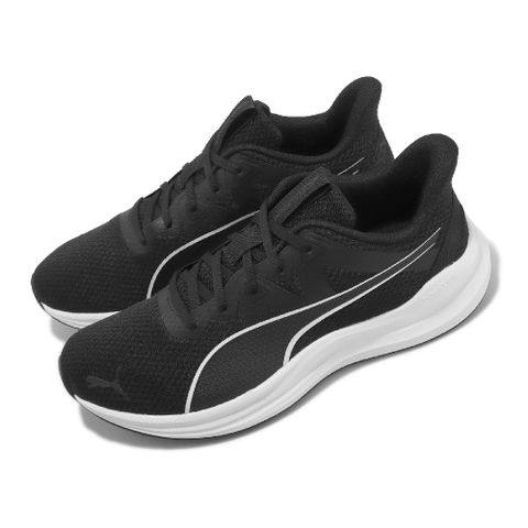 PUMA 彪馬 慢跑鞋 Reflect Lite 男鞋 黑 白 透氣 緩震 路跑 運動鞋 37876801