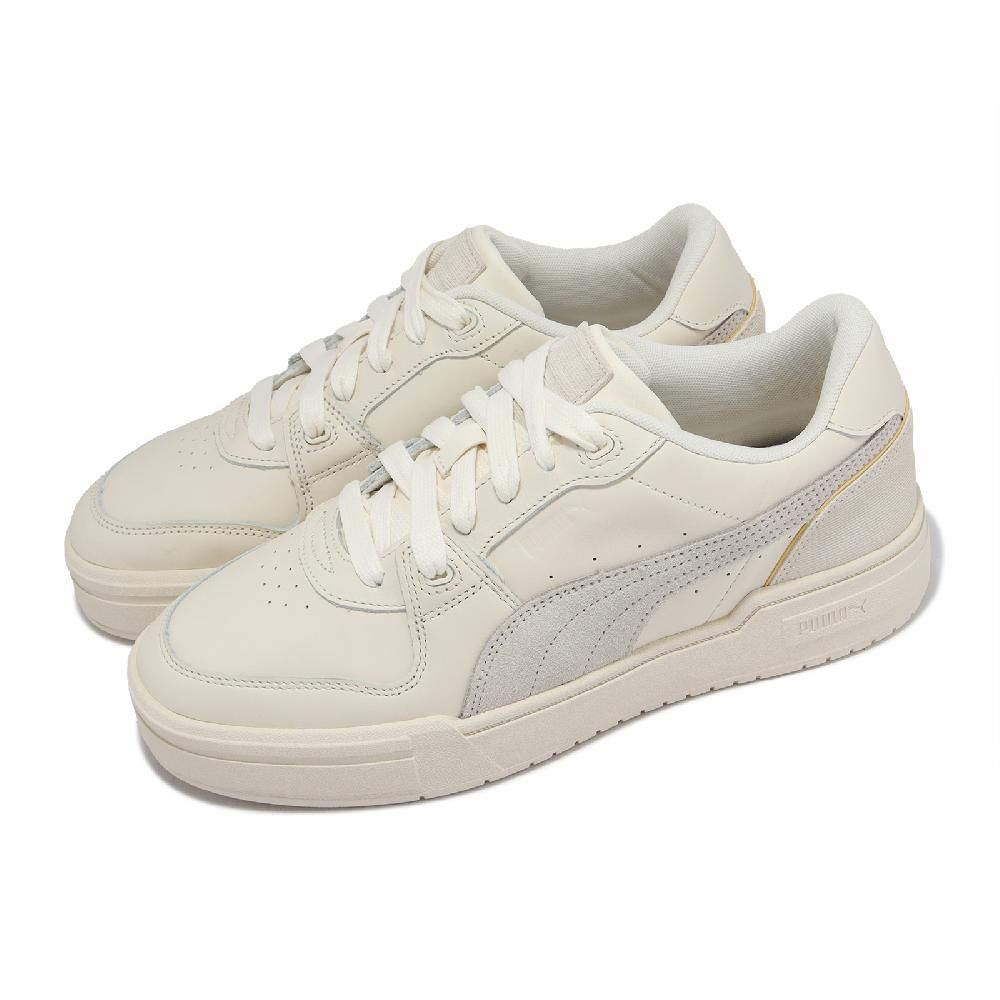 PUMA  彪馬 休閒鞋 CA Pro Lux Cord 男鞋 女鞋 米白 灰 皮革 復古 網球風 厚底 增高 39012902