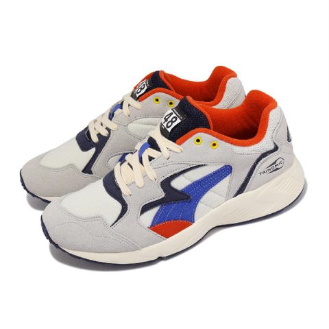 Puma 彪馬 休閒鞋 Prevail TM 男鞋 灰 藍 紅 緩震 麂皮 75周年 運動鞋 38944401