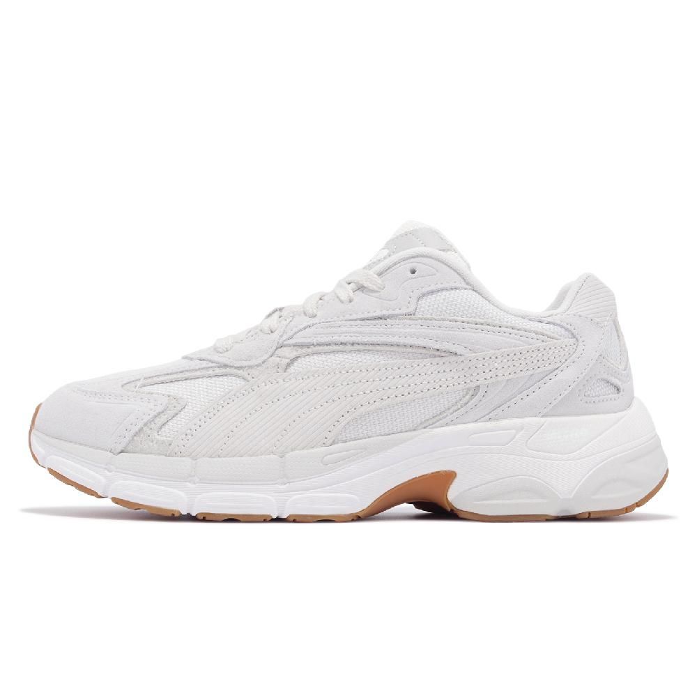 PUMA  彪馬 休閒鞋 Teveris Nitro Corduroy 男鞋 女鞋 白 灰 輕量 麂皮 復古 運動鞋 39278203