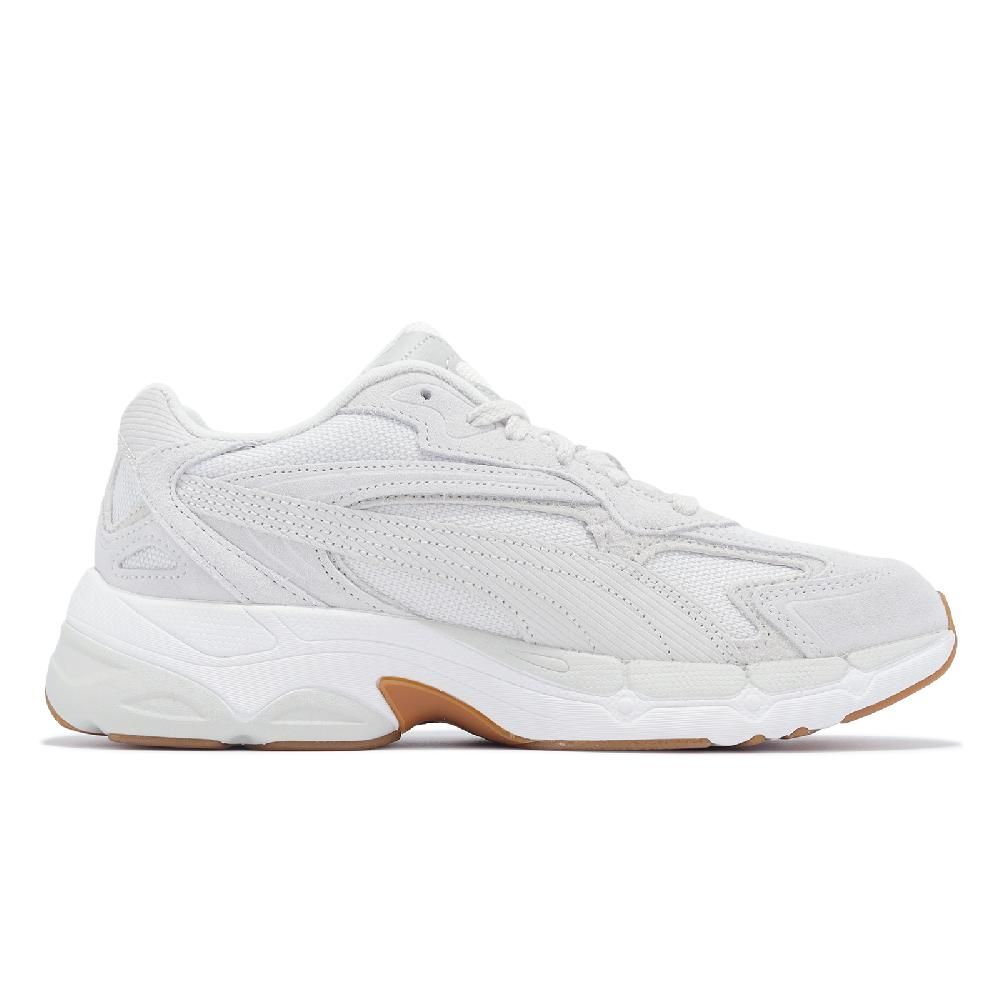 PUMA  彪馬 休閒鞋 Teveris Nitro Corduroy 男鞋 女鞋 白 灰 輕量 麂皮 復古 運動鞋 39278203