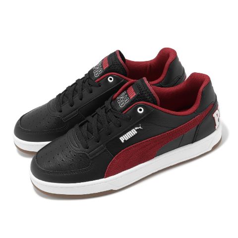 PUMA 彪馬 休閒鞋 Caven 2.0 Retro Club 男鞋 黑 紅 白 皮革 緩震 復古 39508202