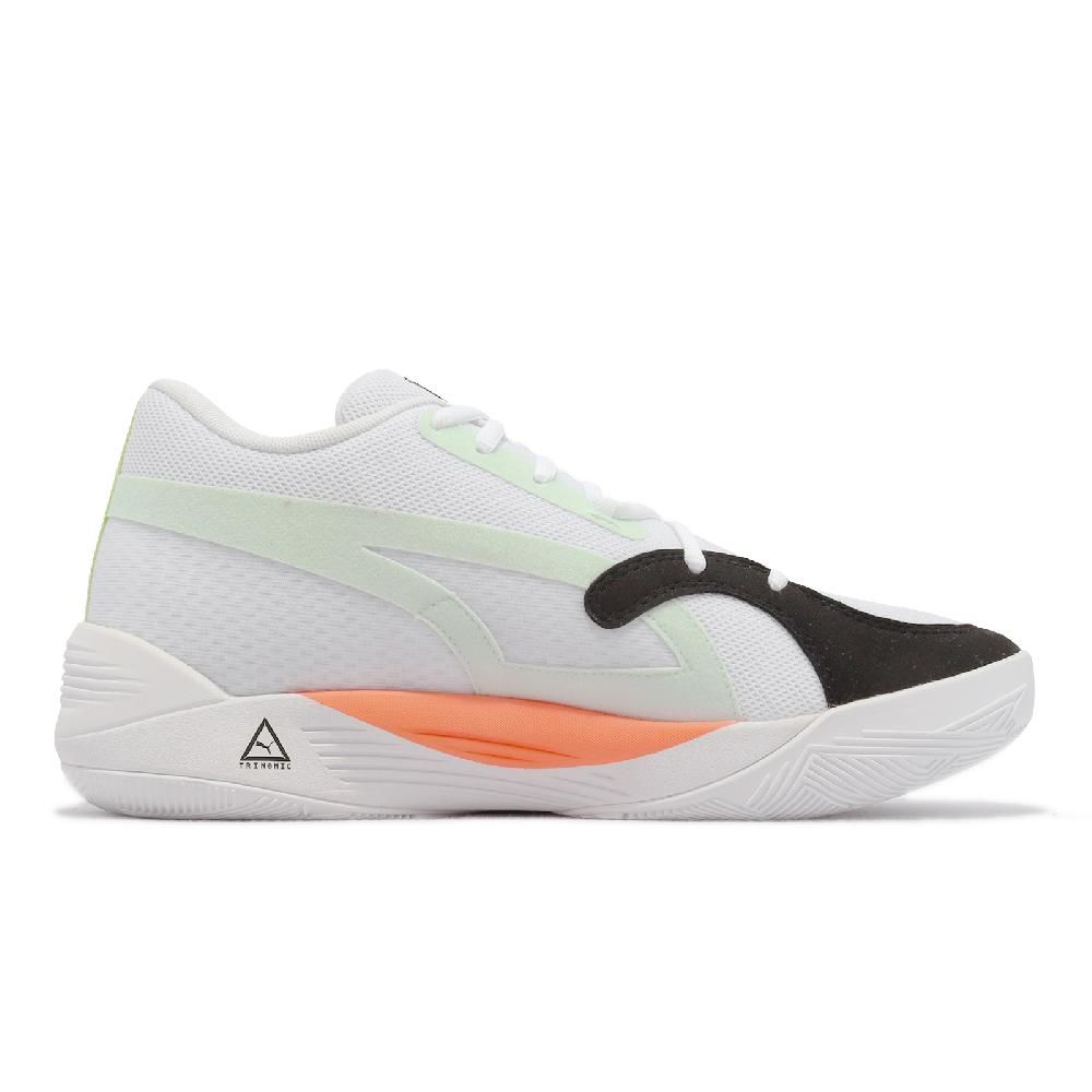 PUMA  籃球鞋 TRC Blaze Court 男鞋 白 經典 支撐 穩定 低筒 運動鞋 37658206